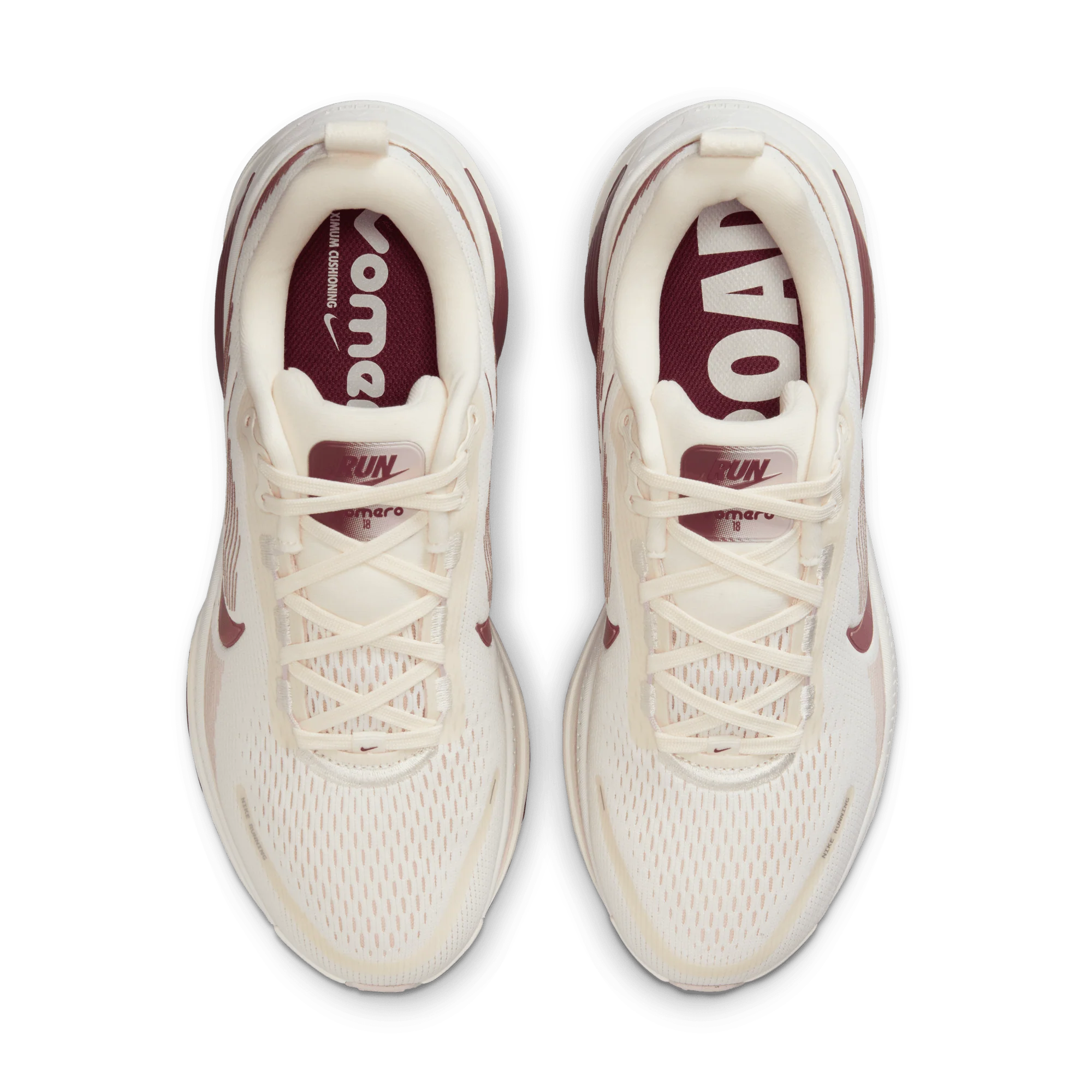 Nike Vomero 18 Pale Ivory Red Sepia Silt Red Dark Team Red (Women's) - Image 3